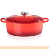 Nồi gang ovan Le Creuset Brater Oval Evo 31cm Kirsche – Màu Đỏ