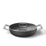 Nồi chảo Smeg DPF2812BLM 28cm màu đen – 3,7L