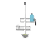Giá để dụng cụ nhà tắm Caddy Simplehuman loại treo vách kính, không cần khoan đục