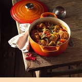 Nồi gang Le Creuset Bräter rund Evo 20cm Orange màu cam