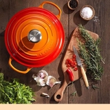 Nồi gang Le Creuset Bräter rund Evo 20cm Orange màu cam