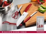 Set 4 món Victorinox đỏ cực đẹp và tiện ích