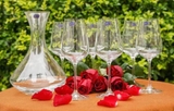 Bộ 6 ly kèm bình thở nguyên set Bohemia Sandra