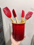 SET DỤNG CỤ NẤU ĂN SILICON KÈM HŨ ĐỰNG LE CREUSET