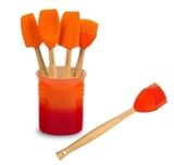 SET DỤNG CỤ NẤU ĂN SILICON KÈM HŨ ĐỰNG LE CREUSET