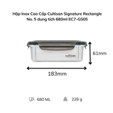 Hộp Inox Cao Cấp Cuitisan Signature nhiều dung tích
