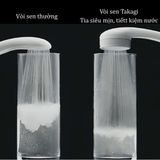 Bộ vòi sen tắm WT điều chỉnh áp suất nước mật độ cao Takagi (JSA122AS)