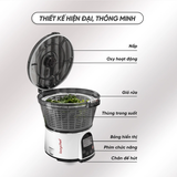 Máy Khử độc và Làm sạch thực phẩm đa năng 7in1 Lazychef LC-01RR