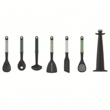 Bộ dụng cụ nấu ăn 6 món kèm giá treo Joseph Joseph 10540 Elevate (Editions Sage)