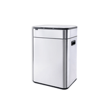 Thùng rác cảm ứng ELPHECO nắp inox 30L có thùng rác rời bên trong & khử mùi ozone