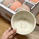 Set 6 bát STAUB ăn cơm thỏ hồng 12cm