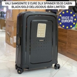 VALI SAMSONITE S’Cure Spinner 55/20 Size Cabin