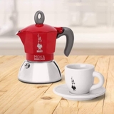 ẤM PHA CAFE BIALETTI MOKA EXPESSO ITALY 4 CỐC MẦU ĐỎ SIÊU ĐẸP