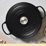 Nồi chảo gang LeCreuset Gourmet Profitopf Evo 30cm Đen Nhám