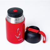 Camen Inox giữ nhiệt 650ml Lộc Phát Zebra 123007