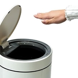 Thùng rác cảm biến EKO Docomo x Sensor EK9286RP màu trắng 6L