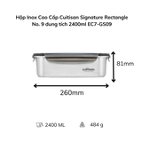 Hộp Inox Cao Cấp Cuitisan Signature nhiều dung tích