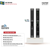 Khóa vân tay cửa nhôm Faster FS6901 B