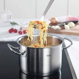 Bộ Nồi Fissler profi set 5 vung thép siêu cao cấp kèm quánh và chảo made in Germany