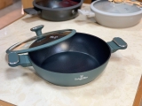 Nồi chảo 2 quai cầm có nắp Berlinger Haus BH/8163 28cm xanh lá – Matte Green Collection