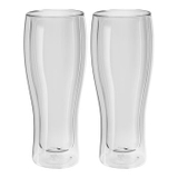 Set 2 cốc uống bia thủy tinh 2 lớp ZWILLING SORRENTO BAR BIERGLASSET 410 ML