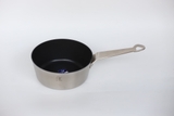 Chảo sâu inox chống dính behome 3 lớp 24x10cm-304