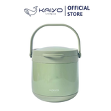 Nồi ủ chân không Kaiyo màu xanh mint-green dung tích 4,5L [mã KTC-3246]