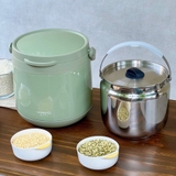 Nồi ủ chân không Kaiyo màu xanh mint-green dung tích 4,5L [mã KTC-3246]