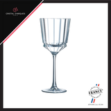 BỘ 6 LY VANG PHA LÊ PHÁP CRISTAL D'ARQUES MACASSAR 350ML