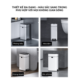 Thùng rác ELPHECO đạp chân mở hai cánh 30L