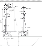 Sen cây Crometta S 240 Hansgrohe 27320000