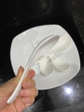 Thìa sứ Imperial trắng trơn set 6 cái