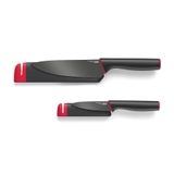 Set 2 dao Joseph Joseph Slice & Sharpen 10146 Black/Red