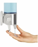 Set 3 bình đựng dầu gội, sữa tắm treo tường Simplehuman Triple Wall Mount Shower Pump