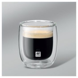 Set 2 cốc thủy tinh 2 lớp Zwilling Sorrento Double Walled Glass Espresso 80 ml