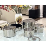 Bộ nồi inox 3 đáy Arber AN-05BB