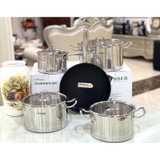 Bộ nồi inox 3 đáy Arber AN-05BB
