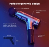 Súng massage Dustgo 5 đầu massage với 32 cấp độ