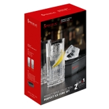 Bộ 2 Cốc Pha Lê Và Khay Đá Spiegelau 4500279 Perfect Ice Cube