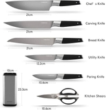 Bộ dao làm bếp 7 món hãng FASAKA ( hàng Amazon Mỹ)
