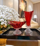 Tô phale chân đế Bohemia Plantica, miệng 32cm