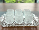 Set 6 cốc thủy tinh Hobnail Highball 350ml