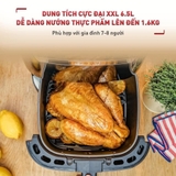 Nồi chiên không dầu Tefal 2in1 Easy Fry & Grill 6.5L XXL EY801D15