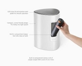 Thùng rác có bàn đạp Joseph Joseph 7000002 EasyStore 5L màu trắng bóng