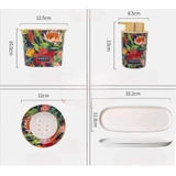 Set 4 món dụng cụ nhà tắm Magrace Paris