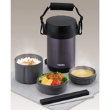 HỘP CƠM GIỮ NHIỆT 3 NGĂN THERMOS JBG-2000 NỘI ĐỊA NHẬT