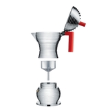 Bình pha cà phê Espresso ALESSI Pulcina MDL02/6R 300ml 6 tách/lần