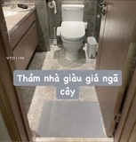 Thảm nhà tắm chống trơn trượt thấm hút tốt siu đỉnh HÃNG THUỴ ĐIỂN (1 set 2 chiếc)