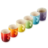 Bộ 6 Cốc Le Creuset 79114208359030 Rainbow 200ml