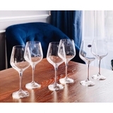 SET 6 LY PHA LÊ RƯỢU VANG BOHEMIA REBECCA 350ML